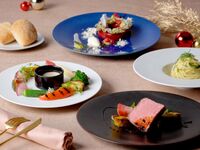 【Xmaslunch】横浜野菜の前菜＆メインは豪州産牛ロース＆クリスマスデザート付！全4品ランチ（12/24～12/25)