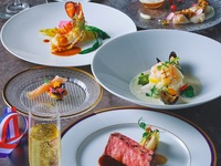 クリスマスディナーコース  ペアリングワインセット 2杯