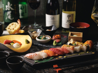 KIWAMI Sushi Omakase 9pc course ¥6600