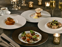 夜の横浜イルミネーションを楽しむフルコースディナー（窓側確約／グラスシャンパン付き）