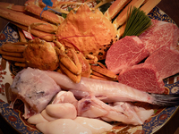 [Private room] Christmas-only special course of specially selected Yonezawa beef, natural tiger puffer fish, Matsuba crab, and Kobako crab (13 dishes in total)