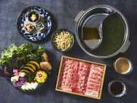 Shabu-shabu course ~Asa style~