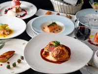 Recommended [Gourmand] Roasted lobster and choice of Japanese black beef for 16,500 yen ☆ Private rooms available