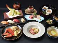 ~A satisfying banquet of carefully selected seasonal seafood and mountain delicacies~ Kaiseki plan "Aoi" lunch