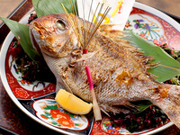 オプションスペシャルプライスメニュー　祝い鯛