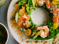 3/1 ~ [LUNCH (weekdays only)] Special lease salad set (soup and dolce included)