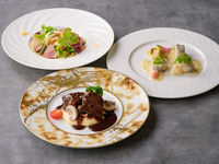 [Monthly Lunch] 4 dishes to enjoy both fish and meat dishes