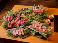 〜お祝いなどの利用シーンにピッタリ〜おまかせコース<8,000円～20,000円>肉マイスターが厳選する人気No.1のコースです！