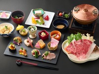 [Celebration special menu] ~Colorful~ A great value plan that includes 12 types of dishes and Yamayuri beef shabu-shabu