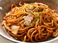 BBQソース焼きそば（98g)※1名分価格/2名様より注文可能