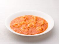 【アラカルト】13.小海老の四川チリソース煮　小盆