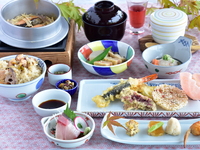 Colorful meal (bamboo shoots)