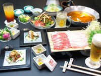 【新緑コース】「藤風　Fujikaze」～初夏の彩りと秀麗豚出汁しゃぶ～　5/1～6/30