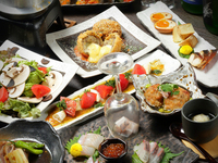 Spring only [Fresh fish x Sake] A spring seafood gourmet course with a choice of live fish or squid sashimi! You can also enjoy the finest tuna, and it comes with all-you-can-drink of 30 types of carefully selected sake! 6,600 yen (tax included) with 2 hours of all-you-can-drink