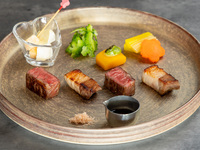 de la corail -"Coral" course dinner-