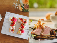 ♥2名様専用♥【推し活×数字】ナンバーケーキで華やかにお祝い！アニバーサリーランチ-SEASON-（食後カフェフリー付き）