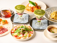 【THE PARFAIT】選べるパスタ・パティシエ特製のパフェなど全５品