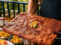 【牛タンBBQ】牛タンをメインに牛豚鶏も付いたボリューム満点BBQプラン!ご飯食べ放題/飲み放題付