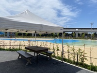 レンタルテントブース(席のみ利用)※ソフトドリンク付!／デイプールのみ