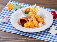 [Preschoolers only] Children's plate 900 yen