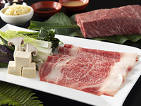 もとぶ牛のしゃぶしゃぶ