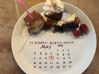 各種お祝いデザートプレート(ご要望欄にメッセージをお書きください)