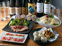 【２時間飲み放題付き】夏におすすめ！アスショクス宴会スタンダードプラン全6品