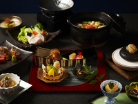 【채색의 계절 회석】계절의 은혜를 선명하게 즐길 수 있는, 오감으로 맛보는 회석