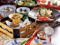 ステーキ　笑福コース