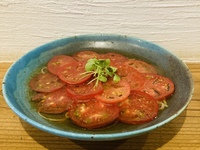 [Speisekarte nur für diejenigen, die eine Reservierung vornehmen] Kaltes Tomaten-Soba
