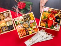 12/5まで【早割】プレミアム和洋三段重