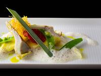 【MenuA】 5 dishes ～ 1 glass of Champagne & wine pairing included ～ 