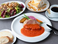 13時以降限定！【平日限定ランチコース】〜サラダ＋メイン＋デザート＋CAFE