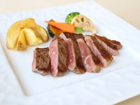 【ランチ】ハーフブッフェとセットがお得★　　　　　　　　　　　　　　　　　　＼US牛ロースステーキ(150g)／