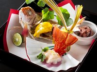 [First Meal Plan] Toast drink & First  meal set with Kyo-Kaiseki course for 2 adults