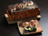 Matsutake mushroom and conger eel special kaiseki meal