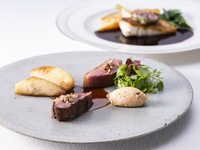 Kazahana dinner set] 4 main products + 2drink