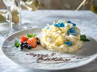  【記念日プラン】 漣澄 ～lens～　アニバーサリーケーキと乾杯スパークリング付き　大パノラマ×ボーダーレス和食を楽しむ、プレミアムアニバーサリープラン