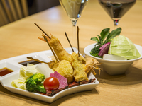 YUZU Lunch Set (8 skewers)