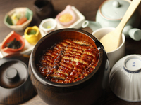 Saryōzen — Unagi Hitsumabushi (grilled eel over rice)