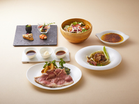 ローストビーフ ディナーコース