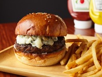 [Matsuzaka Beef] Gorgonzola Cheese Burger