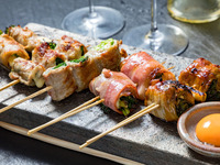 ● Vegetable skewer course (includes 2 hours of all-you-can-drink with Suntory Masters Dream)