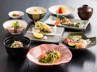 【雲海会席】 前菜、刺身、焚合、焼物、など
