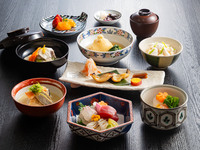【雲海会席】 前菜、刺身、焚合、焼物、など