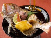【小鯛の姿焼き付き】藤