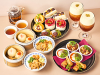 14時【厳選中国茶が飲めるカフェフリー付き】　チャイニーズアフタヌーンティー