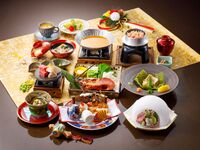 正月会席「赤富士」