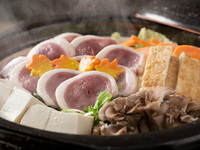 【鴨川納涼床席利用】鴨鍋コース　全5品