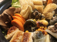 【使用鴨川料理地板座位】甲魚火鍋套餐共8道菜